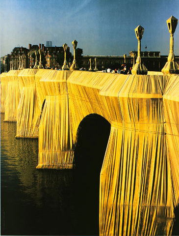Pont Neuf Wrapped Detail (Photo, 1985)