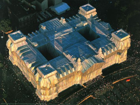 Wrapped Reichstag (Photo, 1995)