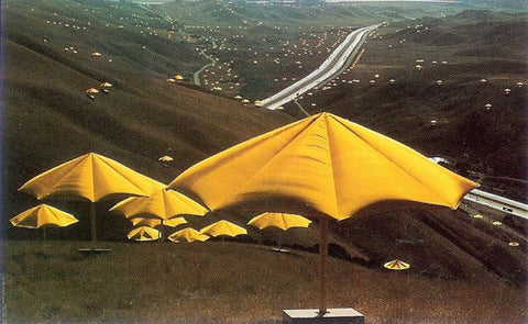 Umbrellas Yellow (Photo, 1991)