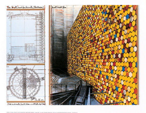 The Wall, Gasometer Oberhausen (Collage, 1999)